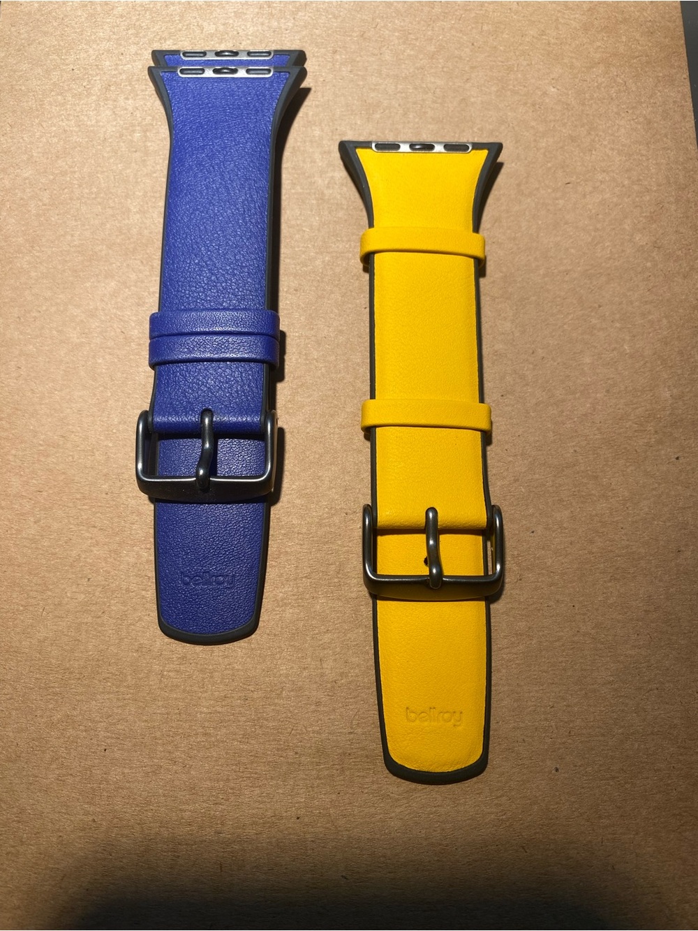 Bellroy Watch Straps in Blue or Yellow